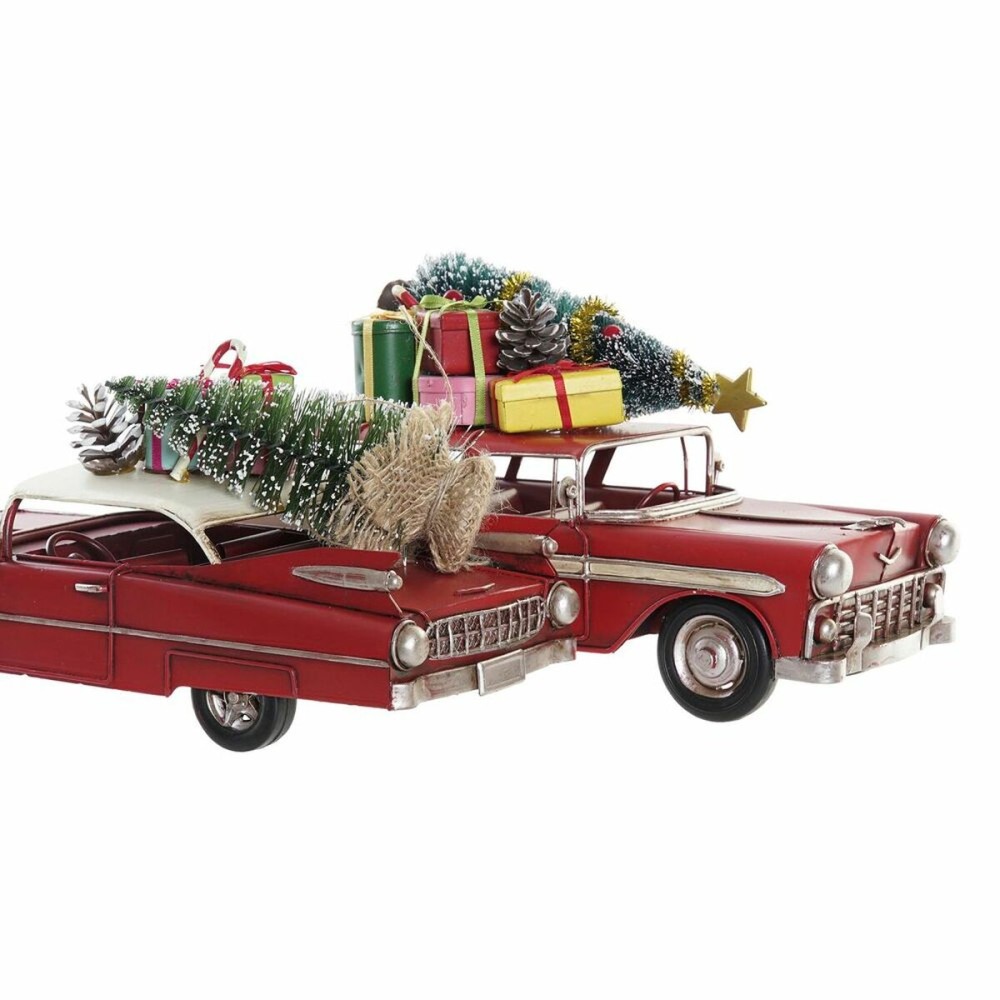 Weihnachtsschmuck DKD Home Decor Auto Metall (26 x 10 x 12 cm) (2 Stück)