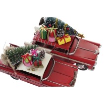 Weihnachtsschmuck DKD Home Decor Auto Metall (26 x 10 x 12 cm) (2 Stück)