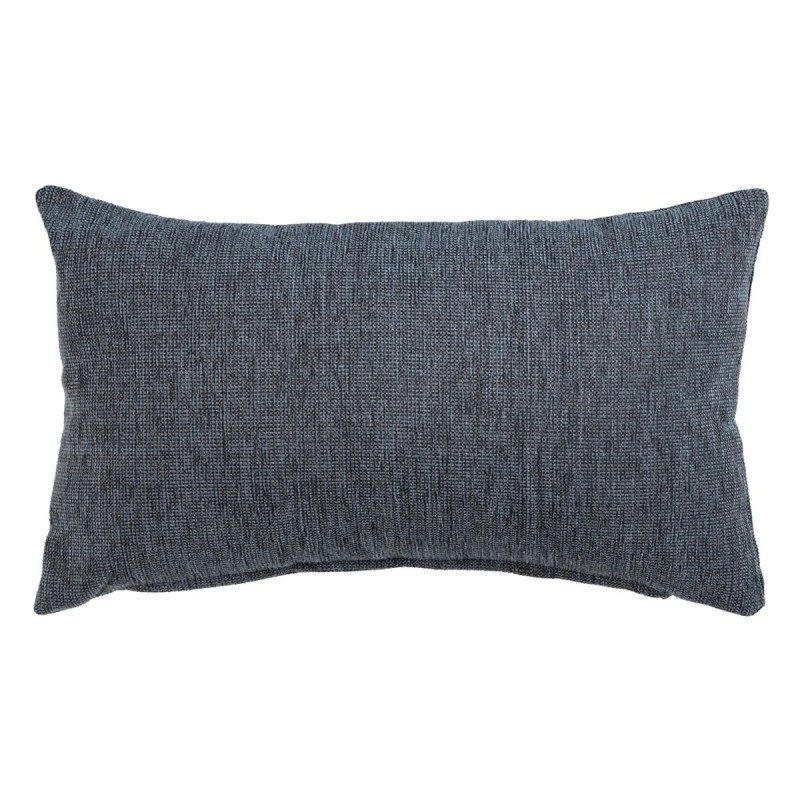 Coussin Polyester Coton Gris 50 x 30 cm