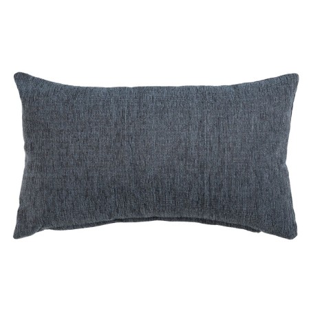 Cushion Polyester Cotton Grey 50 x 30 cm