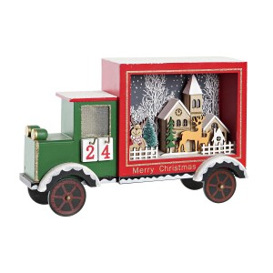 Adventskalender DKD Home Decor Lkw LED Leicht