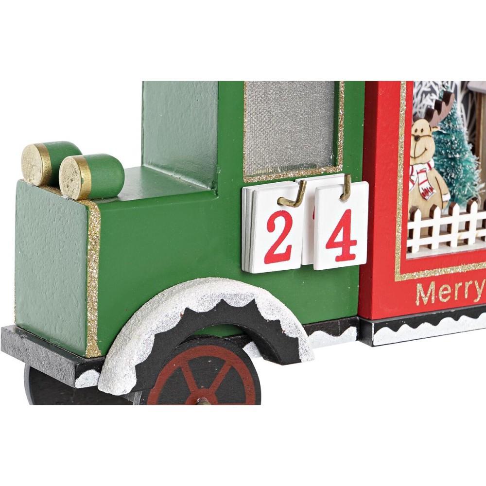 Calendrier de l’Avent DKD Home Decor Camion Lumière LED