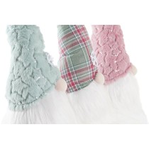 Weihnachtsmann DKD Home Decor Rot grün Rosa Zwerg 17 x 16 x 54 cm (3 Stück)
