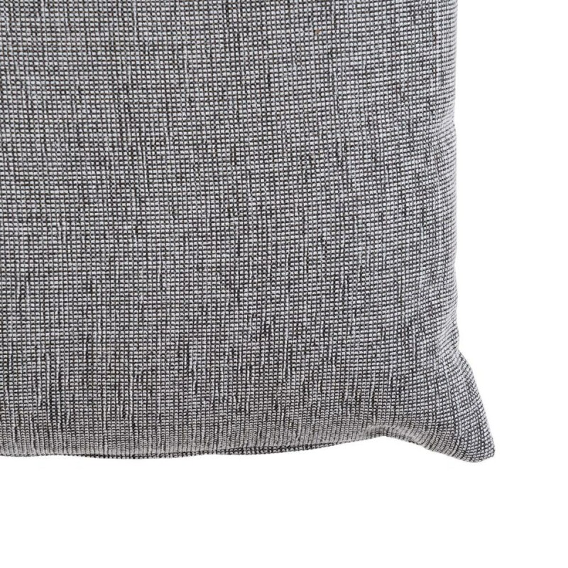 Cushion Polyester Cotton Grey 50 x 30 cm