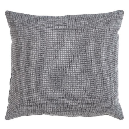 Coussin Polyester Coton Gris 45 x 45 cm