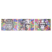 Leinwand DKD Home Decor Leinwand Holz MDF 70 x 1,8 x 50 cm
