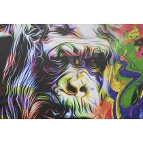 Leinwand DKD Home Decor Leinwand Holz MDF 70 x 1,8 x 50 cm