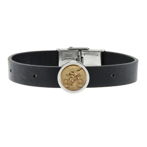 Herrenarmreif Talent Jewels TJA-1-01-01-4-1 Schwarz