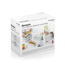 Elektrische 3-in-1-Dampf-Lunchbox mit Rezepten Beneam InnovaGoods