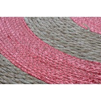 Tapis DKD Home Decor Fibre Herbier marin (90 x 90 x 2 cm) (3 Unités)