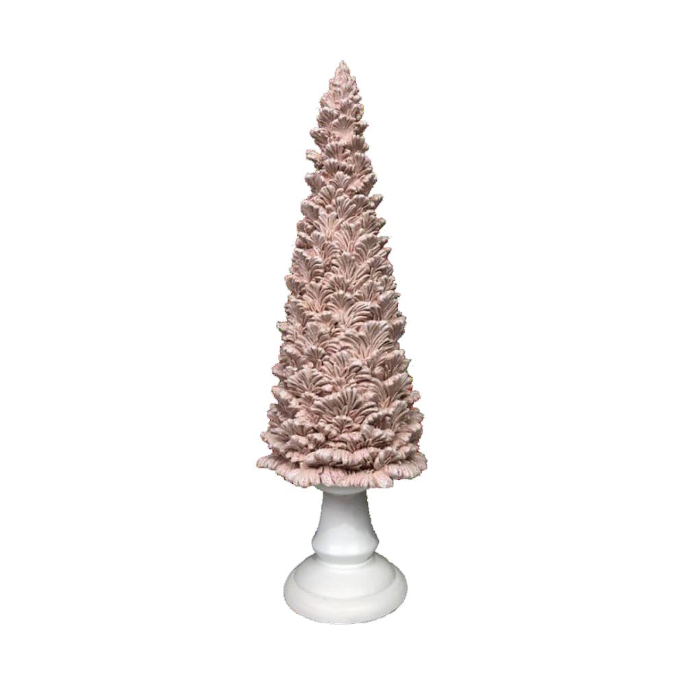 Christmas bauble DKD Home Decor Tree Resin (10,5 x 10,5 x 32 cm) (2 Units)