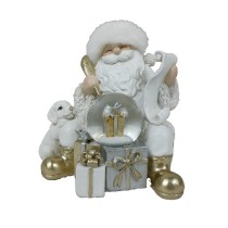 Décorations de Noël DKD Home Decor Résine (2 Unités) (14 x 12 x 14 cm)