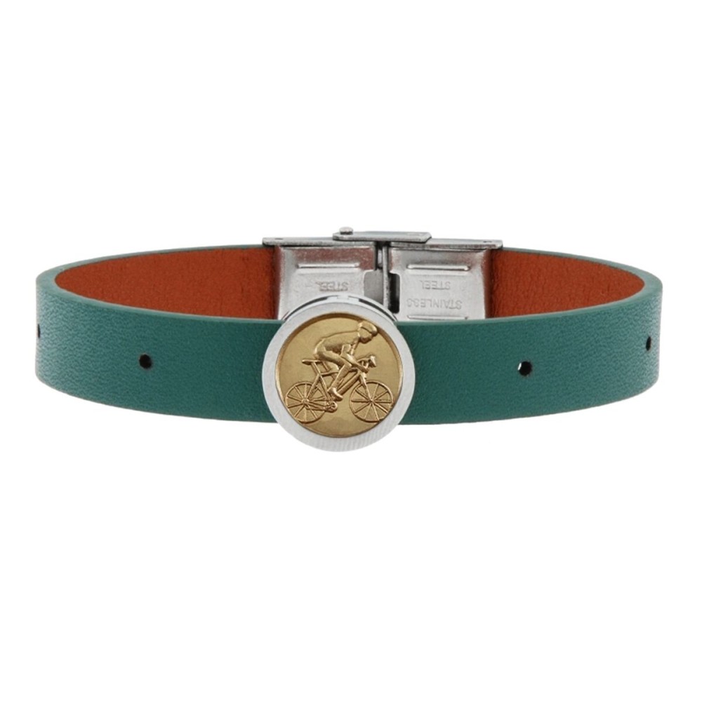 Men's Bracelet Talent Jewels TJA-1-01-01-3-3 Green