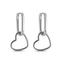Ladies' Earrings New Bling 9NB-1243 Silver