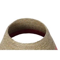 Weihnachtsbaum-Schürze DKD Home Decor Faser Seegras (57 x 57 x 28 cm) (3 Stück)