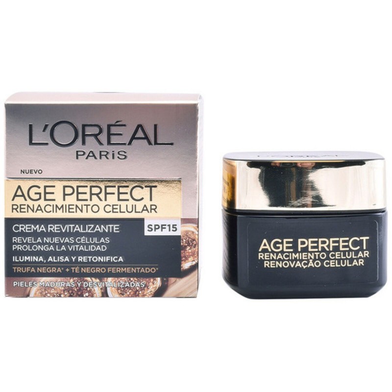 Crème de jour nourrissante L'Oreal Make Up Age Perfect SPF 15 (50 ml) (50 ml)