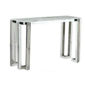 Eingangsbereich DKD Home Decor Weiß Silberfarben 120 x 45 x 78 cm