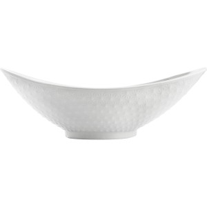 Kochschüssel Quid Gastro Weiß aus Keramik 28,2 x 15,5 x 9 cm (4 Stück) (Pack 4x)