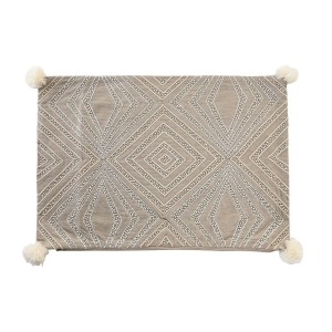 Housse de coussin DKD Home Decor 60 x 1 x 40 cm Gris
