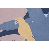 Toile DKD Home Decor Toile Bois MDF 140 x 3,8 x 100 cm (3 Pièces)