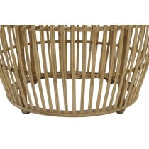 Satz mit 2 Tischen DKD Home Decor Hellbraun 70 x 70 x 50 cm