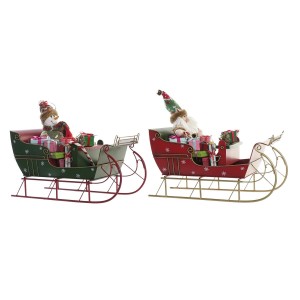 Weihnachtsschmuck DKD Home Decor Metall (38 x 19 x 35 cm) (2 Stück)