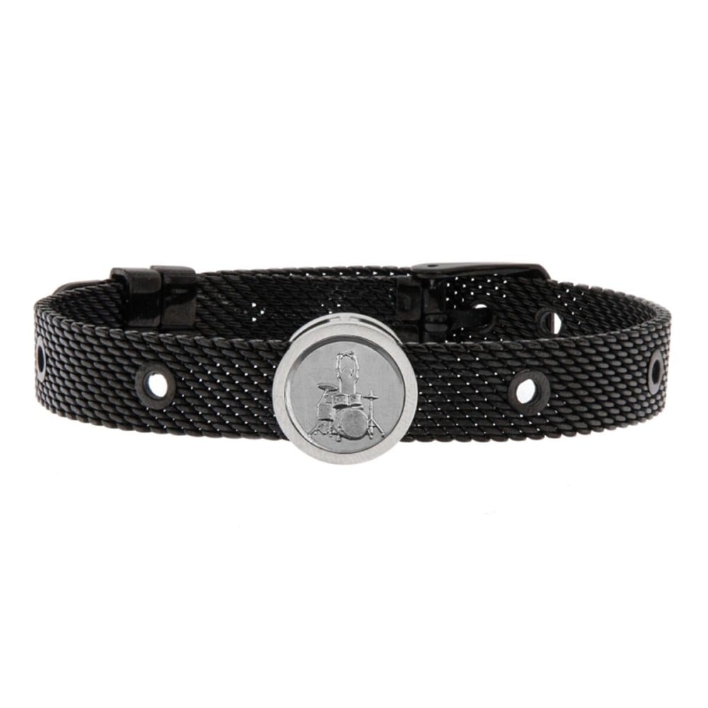 Herrenarmreif Talent Jewels TJA-4-01-03-2-215 Schwarz