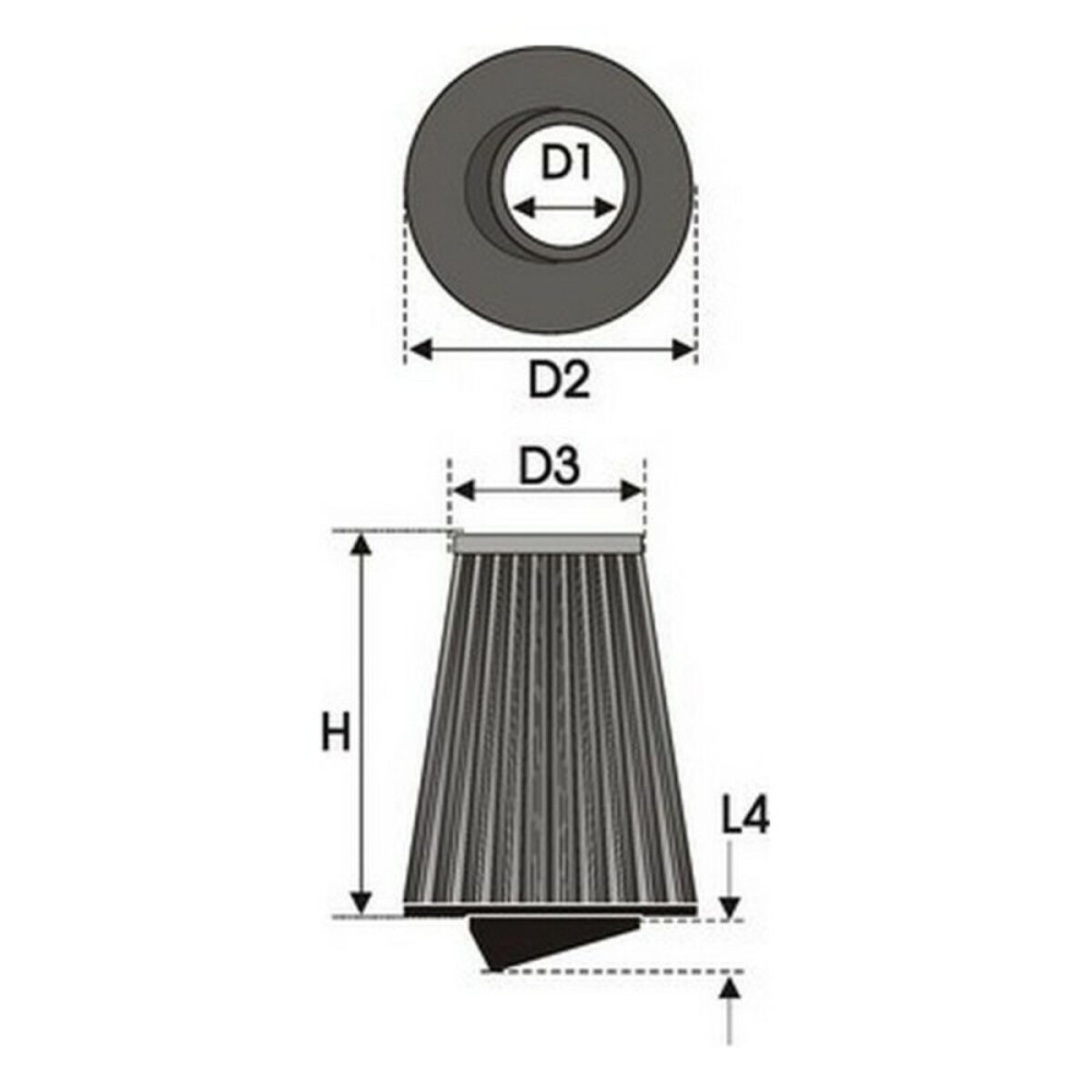 Air filter Green Filters K8.65