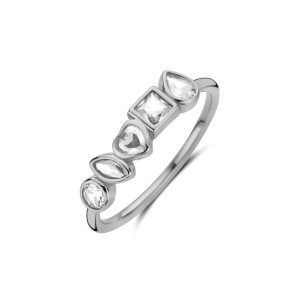Ladies' Ring New Bling 9NB-1574-56 16 Silver