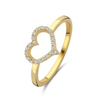 Bague Femme New Bling 9NB-1447-50 Doré 10