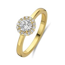 Ladies' Ring New Bling 9NB-1538-60 20 Golden