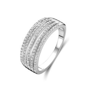 Ladies' Ring New Bling 9NB-1428-56 16 Silver