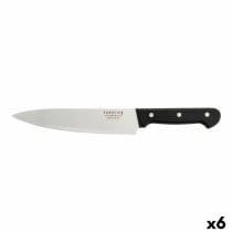 Couteau Chef Sabatier Universal Noir Métal 20 cm (6 Unités)