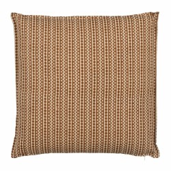 Cushion Cotton Brown Beige 50 x 50 cm