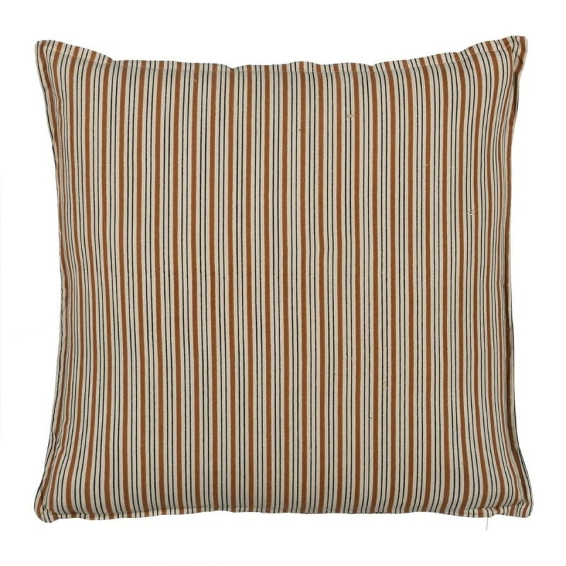 Cushion Cotton Brown Beige 50 x 50 cm