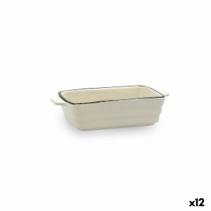 Kochtopf Quid Cocco Weiß aus Keramik 16 x 9 x 4 cm (12 Stück)