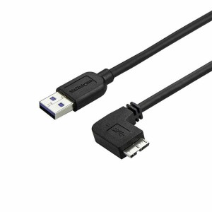 Câble USB vers Micro USB Startech USB3AU2MRS           Noir