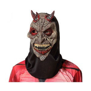 Maske Braun Halloween Dämon