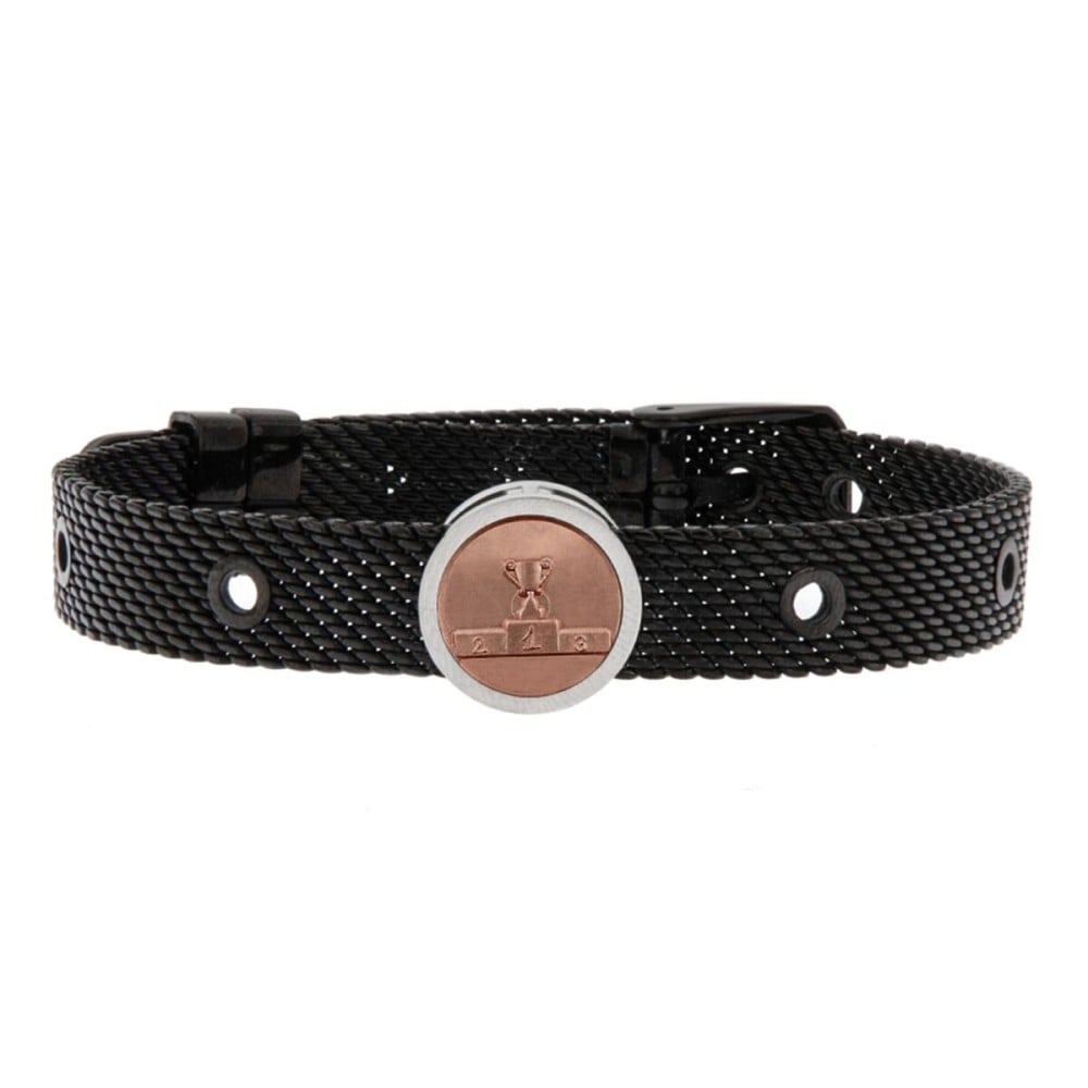 Herrenarmreif Talent Jewels TJA-5-04-02-2-215 Schwarz