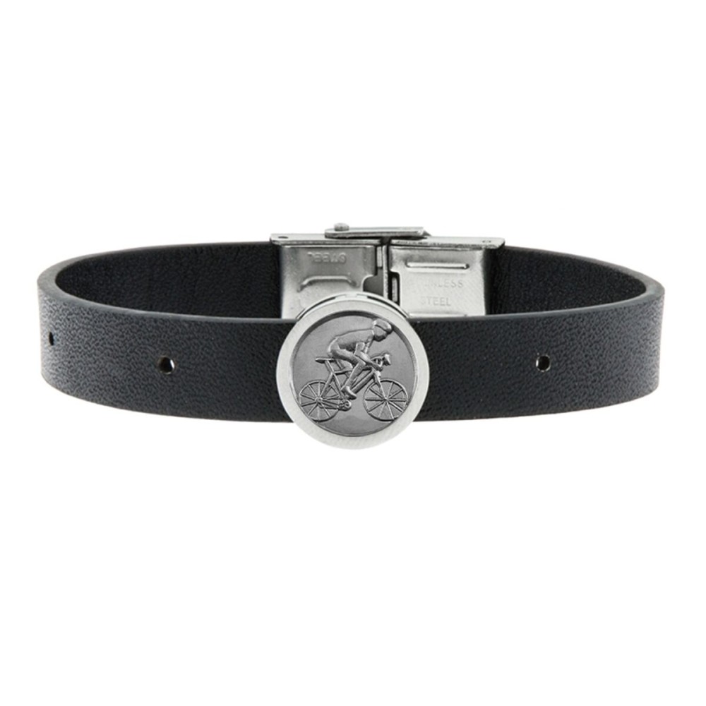 Herrenarmreif Talent Jewels TJA-1-01-03-4-1 Schwarz