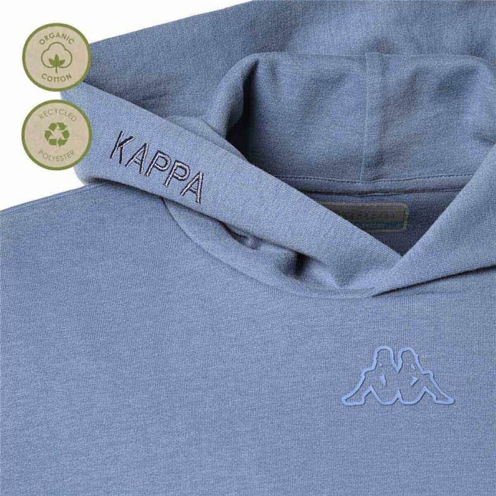 Unisex Sweater mit Kapuze Kappa Blau