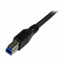 Câble USB vers micro USB Startech USB3SAB1MRA Noir 1 m