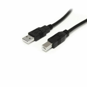 USB A zu USB-B-Kabel Startech USB2HAB30AC          Schwarz