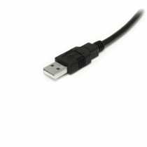 Câble USB A vers USB B Startech USB2HAB30AC          Noir