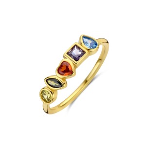 Ladies' Ring New Bling 9NB-1572-52 12 Golden