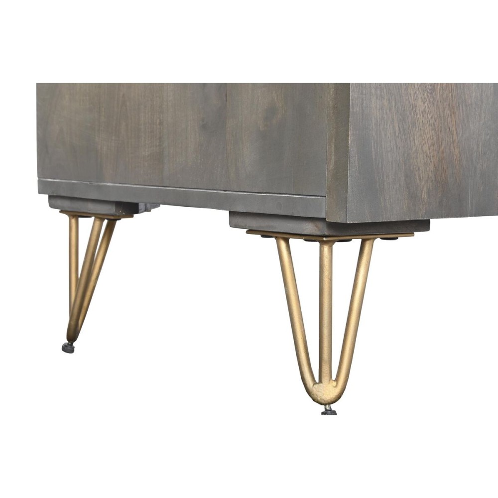 Sideboard DKD Home Decor Brown Metal Mango wood 177 x 45 x 77 cm