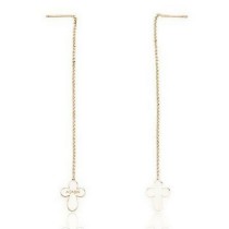Boucles d´oreilles Femme Amen CROCE ROSE GOLD Argent 925