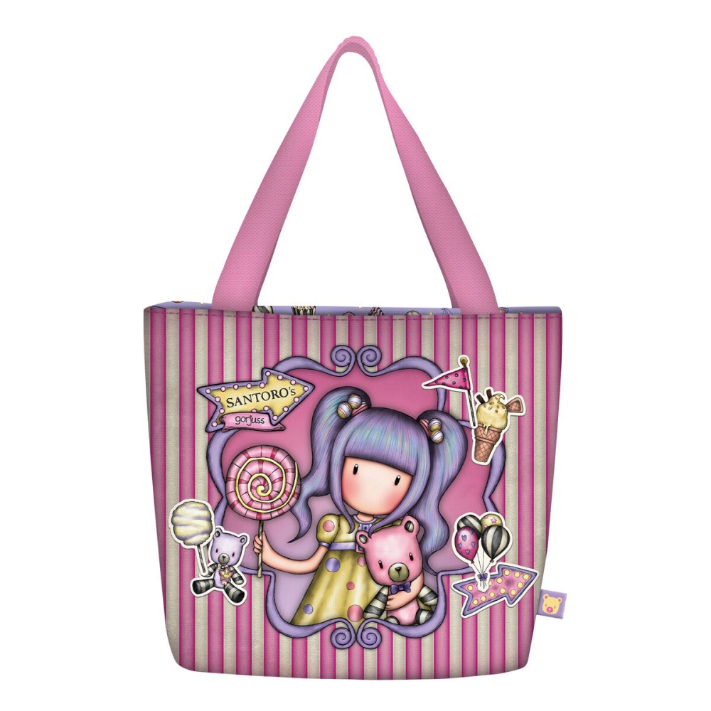 Cool Bag Gorjuss First prize Lilac 24 x 29 x 10 cm Lunchbox