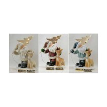 Weihnachtsschmuck DKD Home Decor Harz (18 x 11 x 23,5 cm) (3 Stück)
