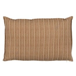 Cushion Cotton Brown Beige 60 x 40 cm